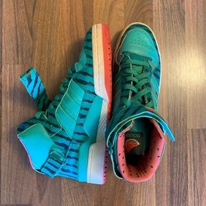 Rare Jeremy Scott for Adidas Watermelon shoe